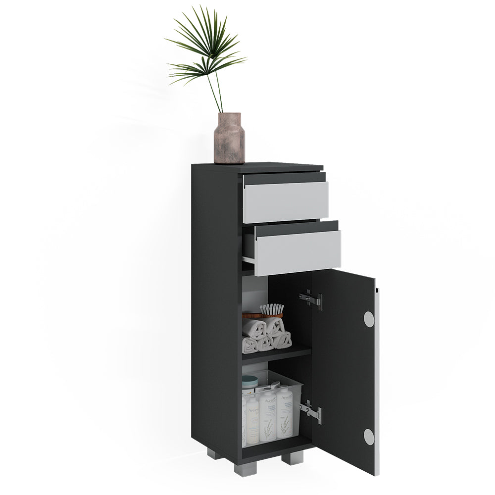 Vicco Mobiletto bagno Antracite 30 x 95 cm