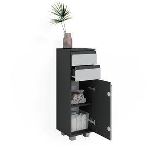 Vicco Mobiletto bagno Antracite 30 x 95 cm