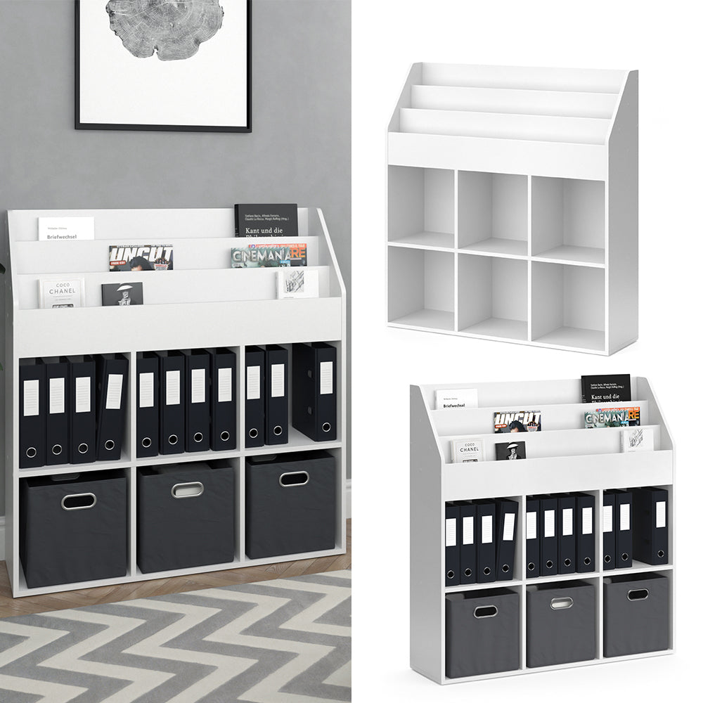 Vicco Libreria bambini Bianco 107.2 x 114.2 cm