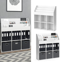 Vicco Libreria bambini Bianco 107.2 x 114.2 cm