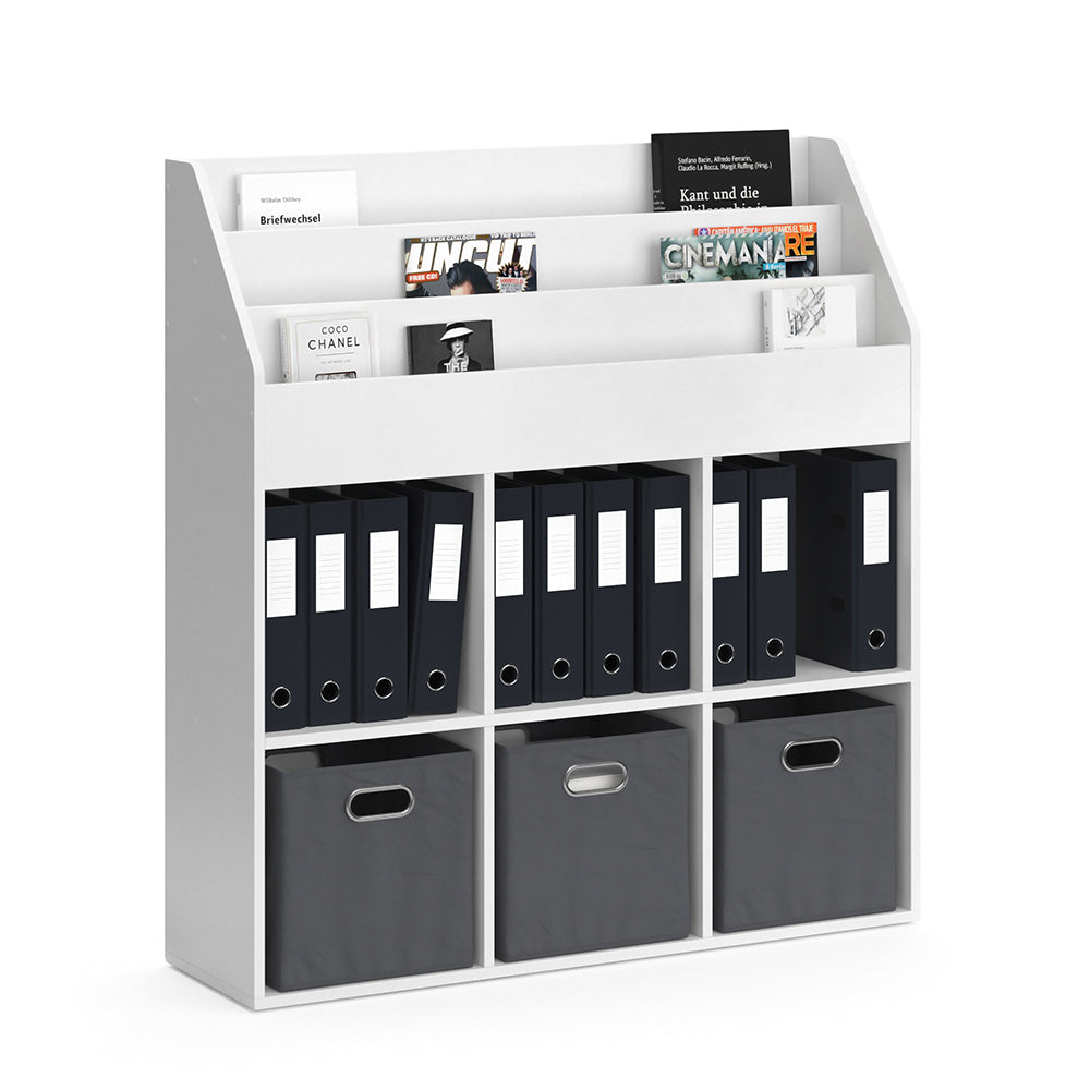 Vicco Libreria bambini Bianco 107.2 x 114.2 cm