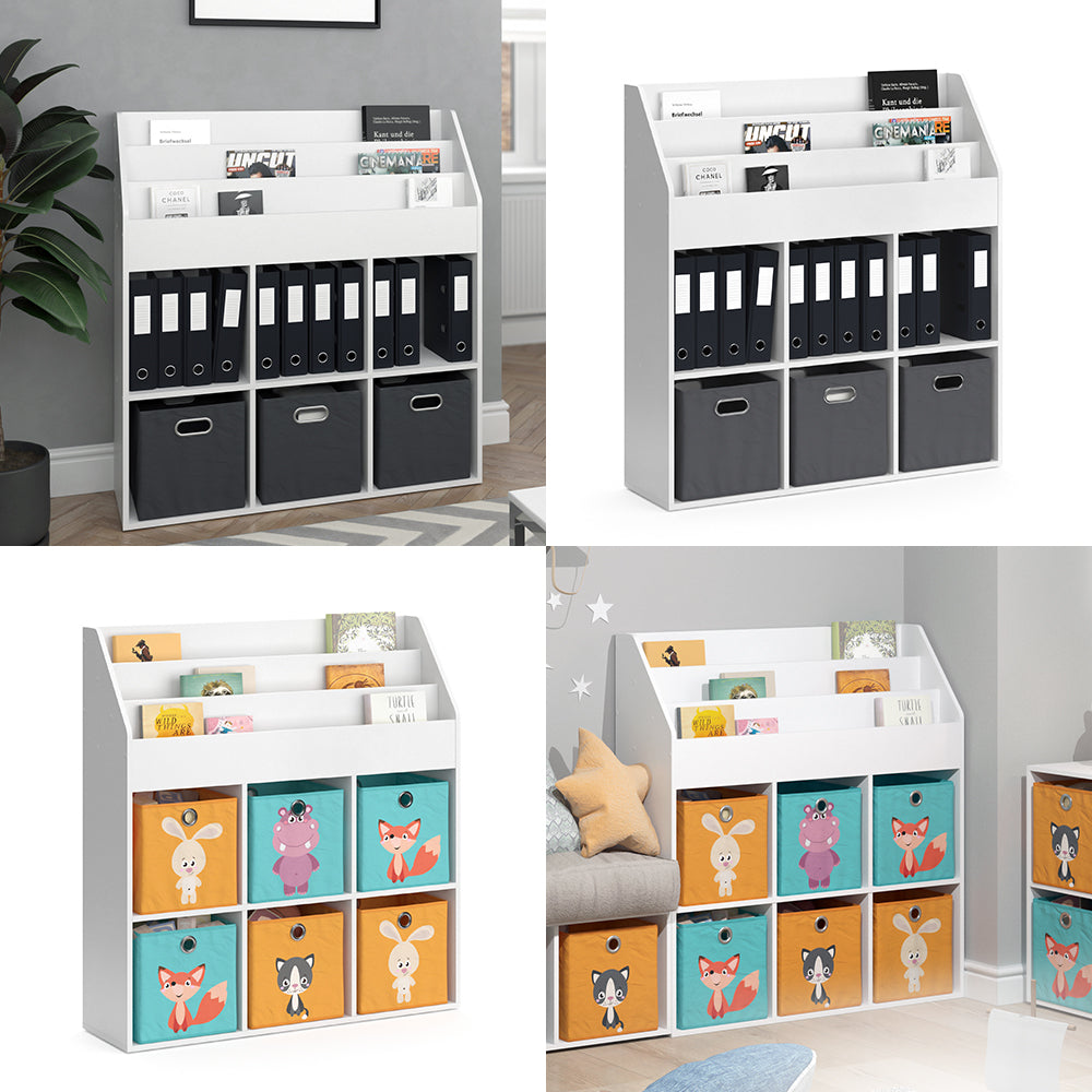 Vicco Libreria bambini Bianco 107.2 x 114.2 cm