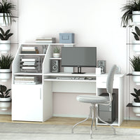 Vicco Scrivania Bianco 166 x 50.5 cm