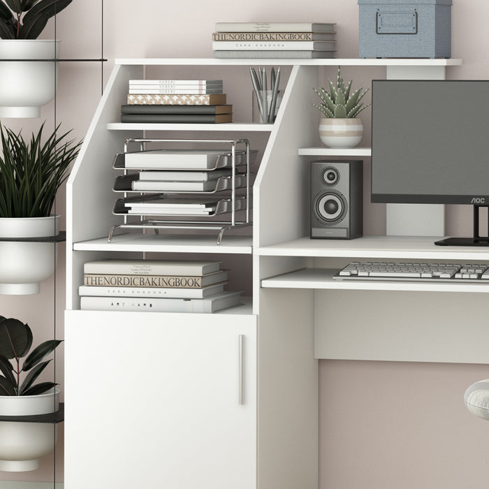 Vicco Scrivania Bianco 166 x 50.5 cm