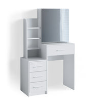 Vicco Tavolo da toeletta Bianco 36 cm