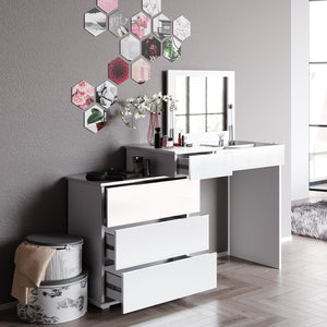 Vicco Tavolo da toeletta Bianco 117.4 cm