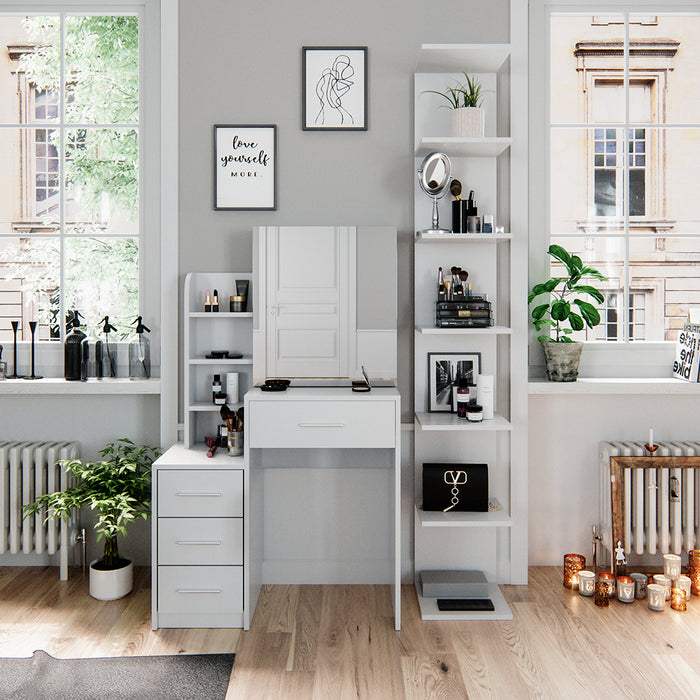 Vicco Tavolo da toeletta Bianco 36 cm