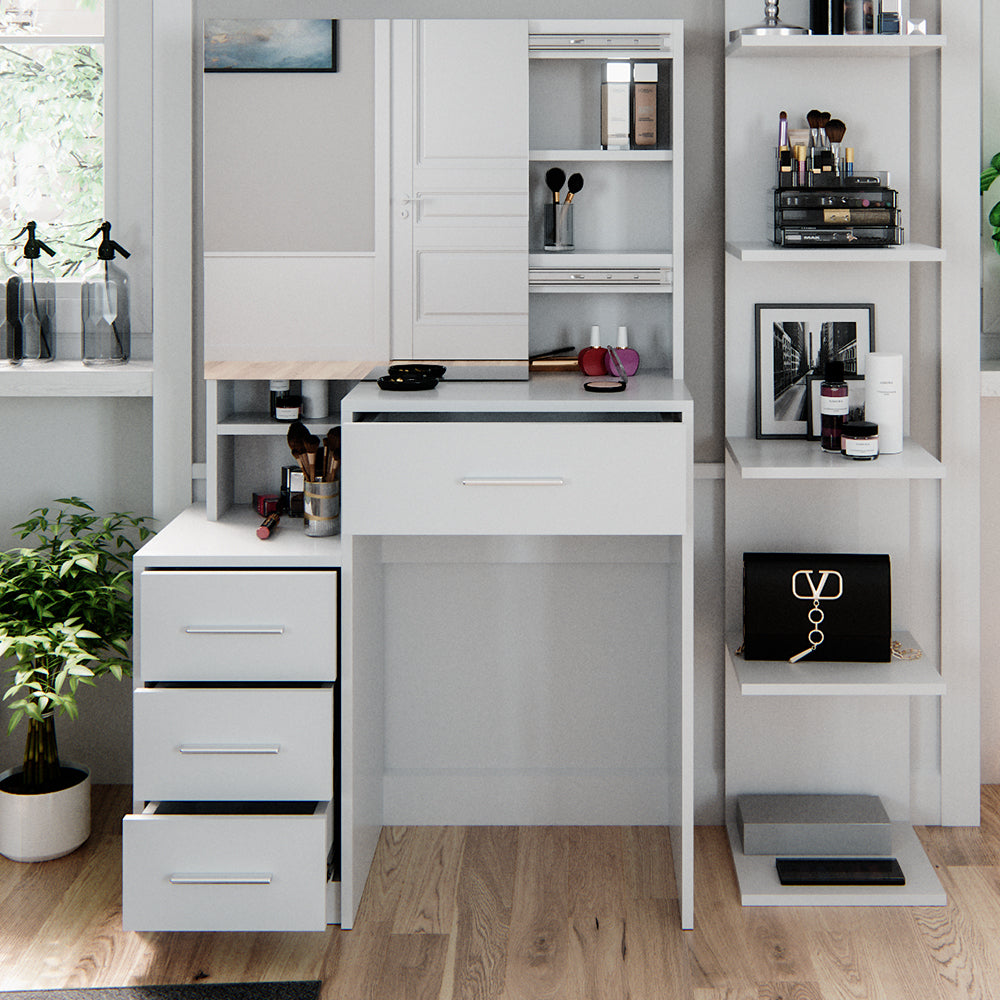 Vicco Tavolo da toeletta Bianco 36 cm