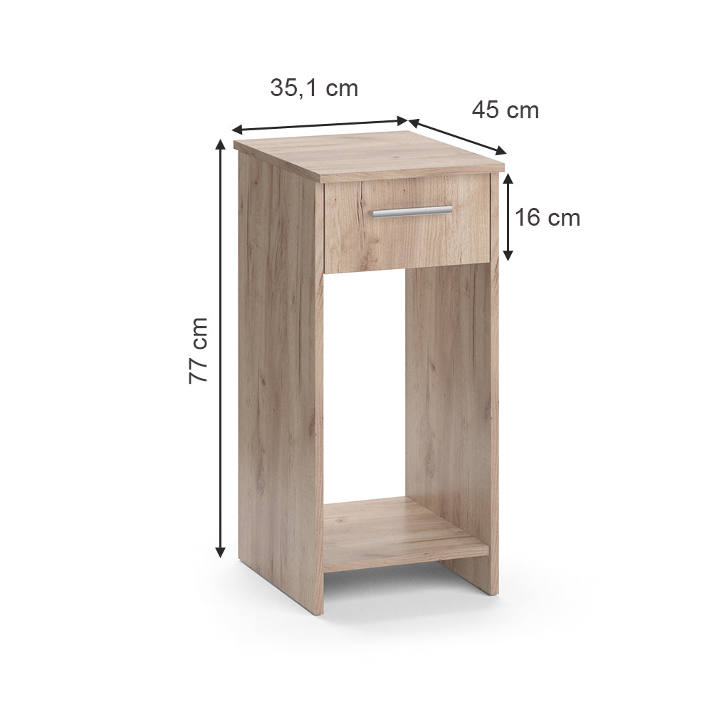 Vicco Armadio per PC Sonoma 35.1 x 45 cm