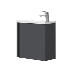 Vicco Set di mobili da bagno Antracite 2 parti