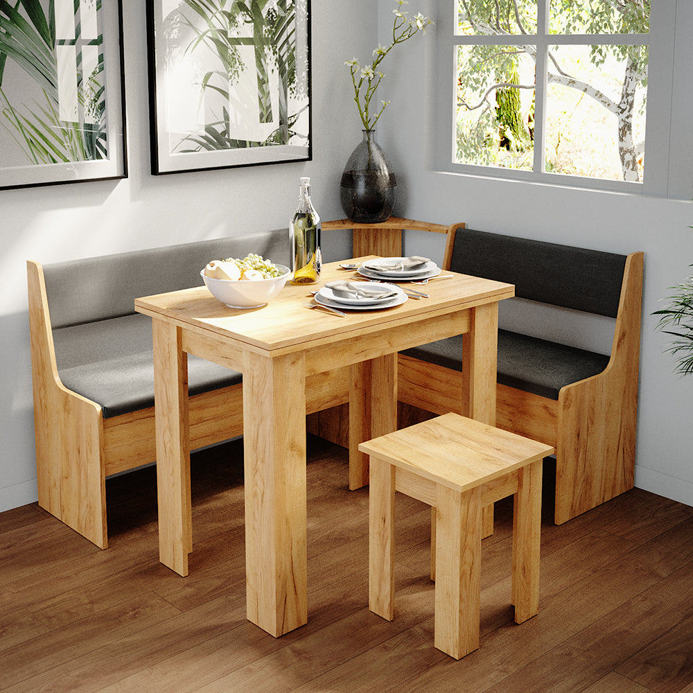 Vicco Panca ad angolo Rovere sabbia 41.5 x 106.6 cm