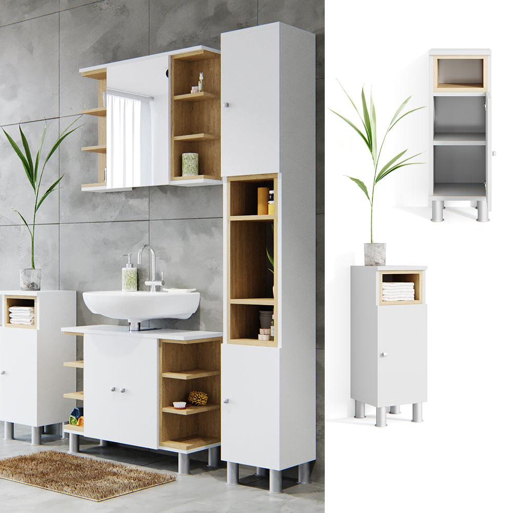 Vicco Mobiletto bagno Bianco 30 x 71.8 cm