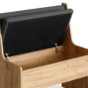 Vicco Panca ad angolo Rovere sabbia 41.5 x 76.6 cm