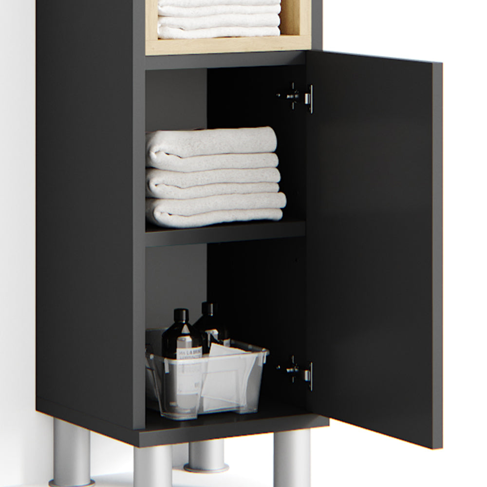 Vicco Mobiletto bagno Antracite 30 x 71.8 cm
