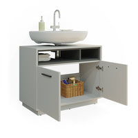 Vicco Mobile sottolavabo per bagno Grigio 80 x 64 cm