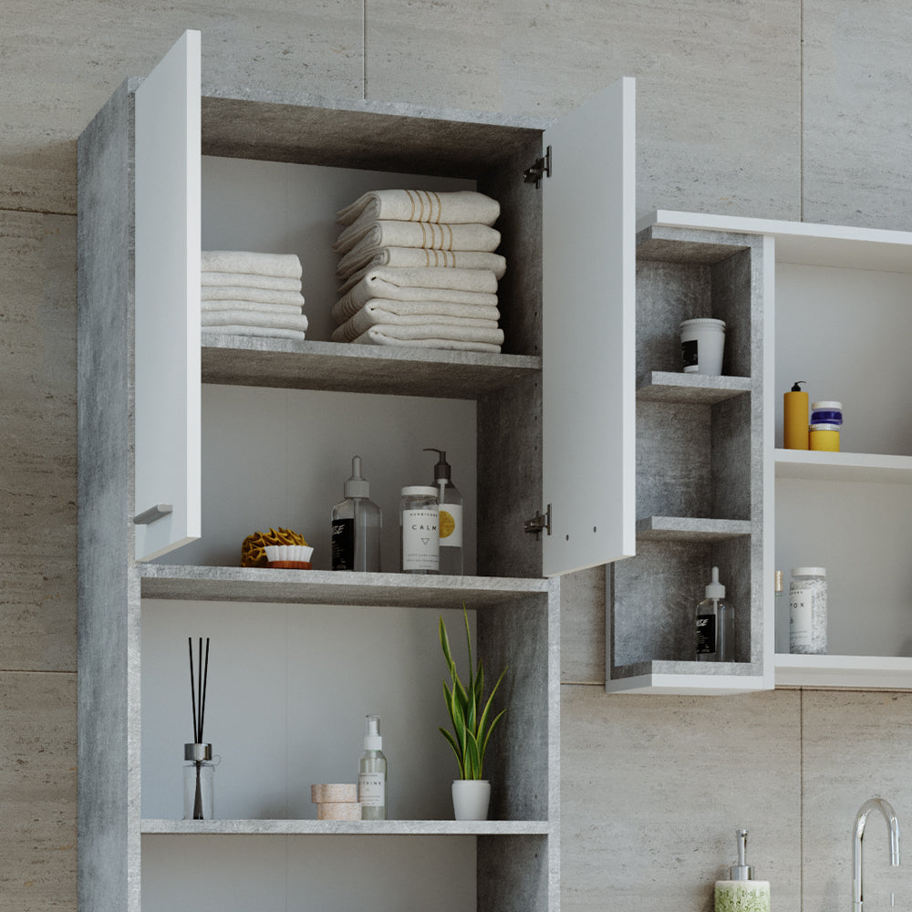 Vicco Mobile bagno alto Calcestruzzo 56.1 x 190 cm