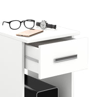 Vicco Armadio per PC Bianco 35.1 x 45 cm