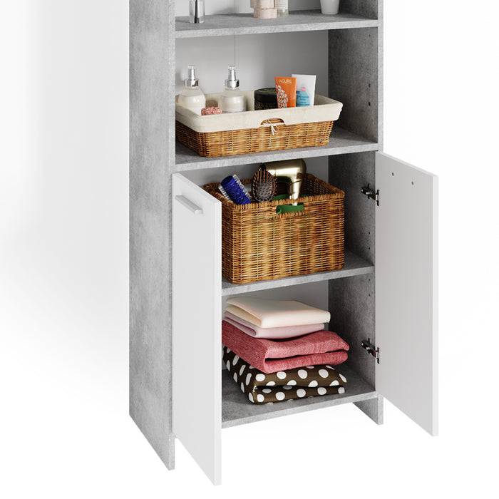 Vicco Mobile bagno alto Calcestruzzo 56.1 x 190 cm