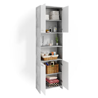 Vicco Mobile bagno alto Calcestruzzo 56.1 x 190 cm