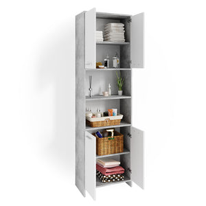 Vicco Mobile bagno alto Calcestruzzo 56.1 x 190 cm