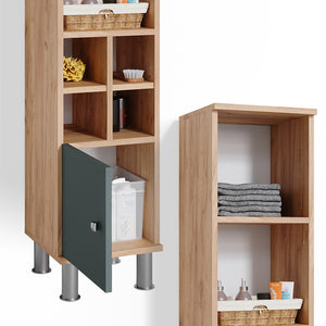 Vicco Mobiletto bagno Verde 30 x 130.6 cm porta piccola