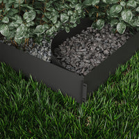 Serina Bordo del prato Antracite 100 x 18 cm 30 metri