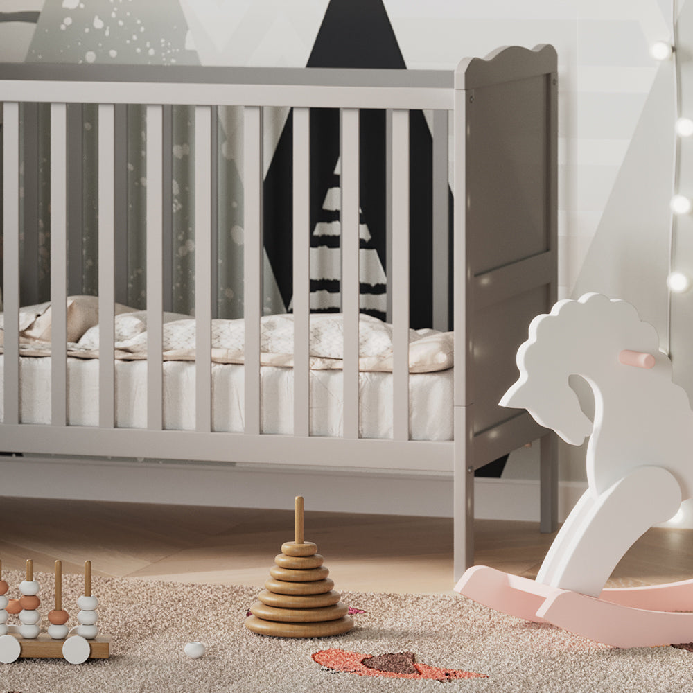 Vitalispa Culla neonato Grigio 60x120 cm