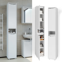 Vicco Mobile bagno alto Bianco 30 x 192.5 cm