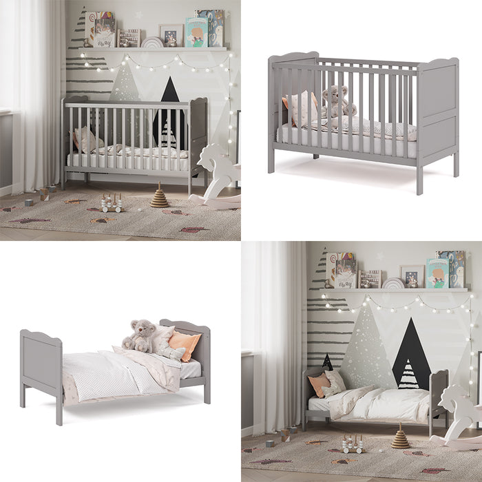 Vitalispa Culla neonato Grigio 60x120 cm