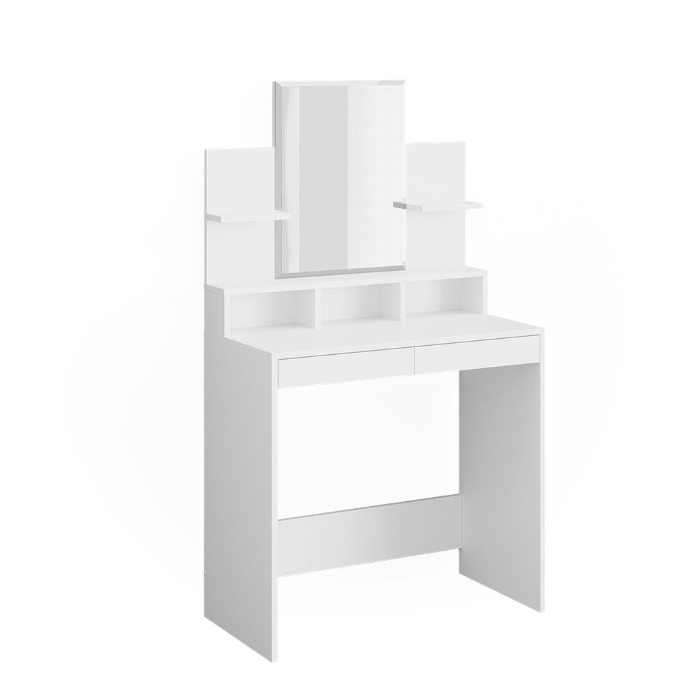 Vicco Tavolo da toeletta Bianco 80 cm