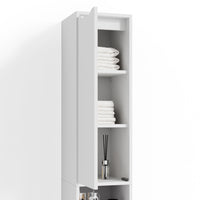 Vicco Mobile bagno alto Bianco 30 x 192.5 cm