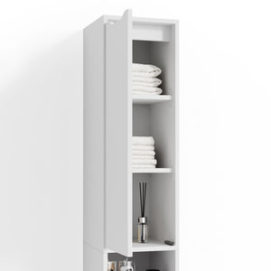 Vicco Mobile bagno alto Bianco 30 x 192.5 cm