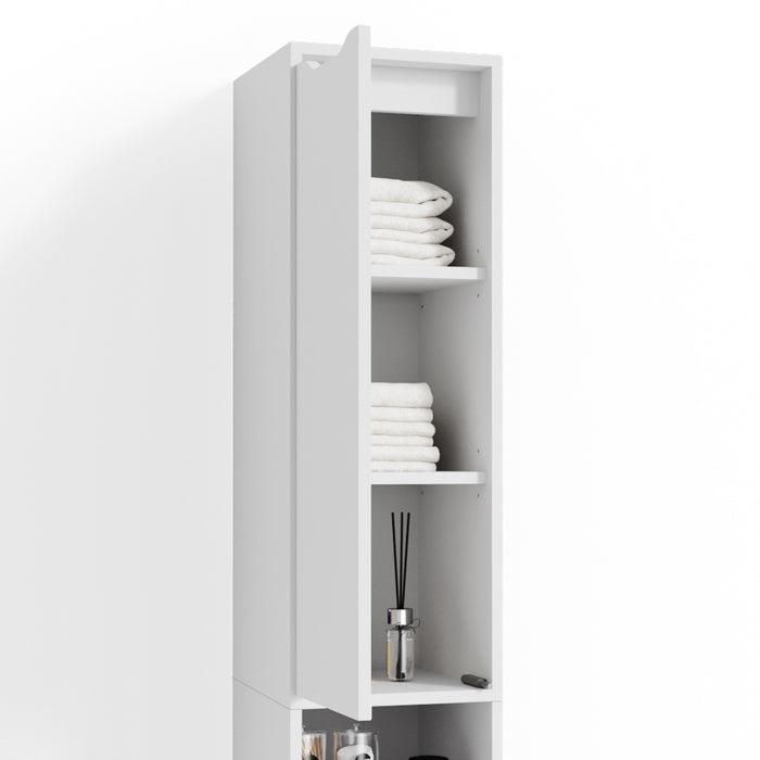Vicco Mobile bagno alto Bianco 30 x 192.5 cm