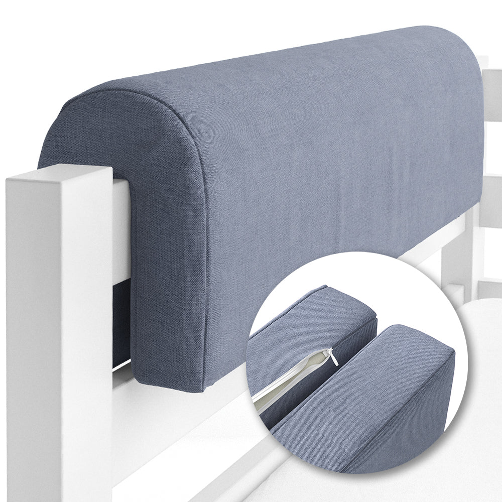 Vitalispa Protezione del letto Grigio 70 x 20 cm