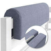 Vitalispa Protezione del letto Grigio 70 x 20 cm