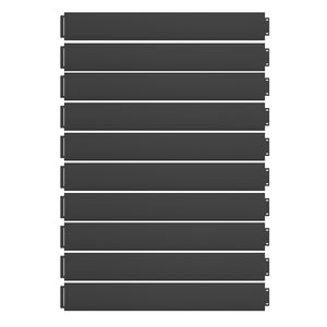 Serina Bordo del prato Antracite 100 x 14 cm 10 metri