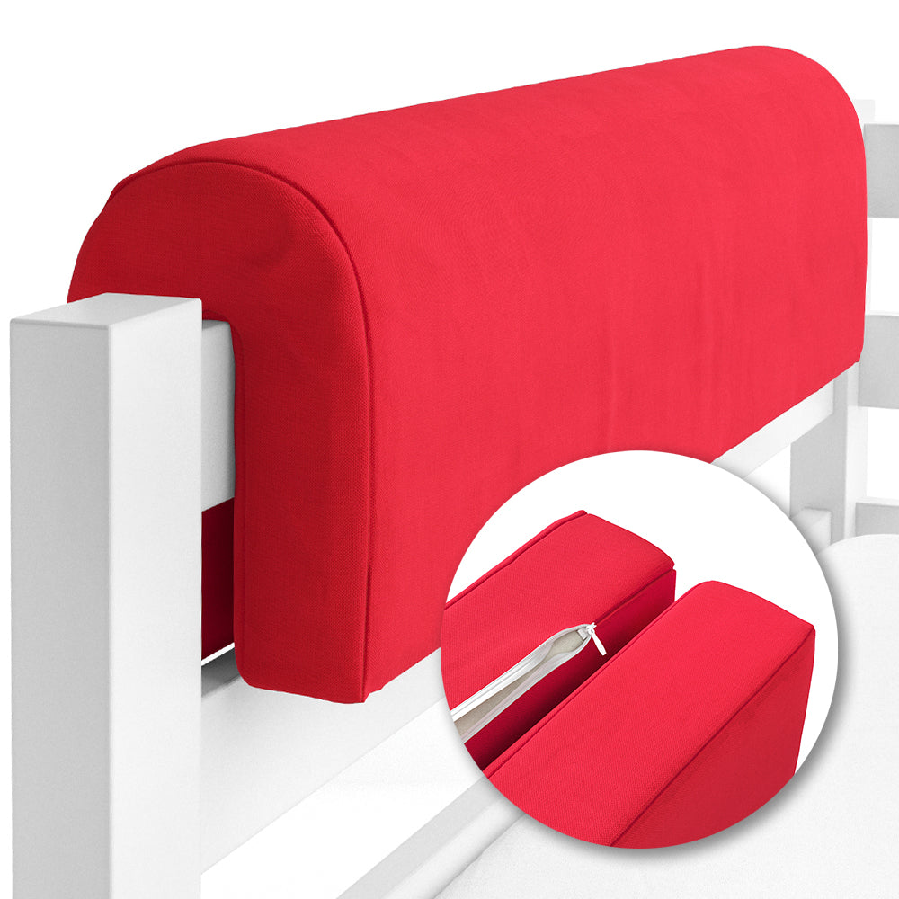 Vitalispa Protezione del letto Rosso 70 x 20 cm