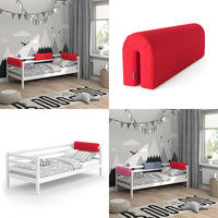 Vitalispa Protezione del letto Rosso 70 x 20 cm