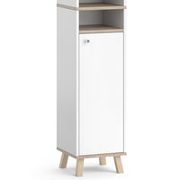 Vicco Mobile bagno alto Bianco 30 x 174 cm