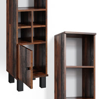 Vicco Mobiletto bagno Rovere rustico 30 x 130.6 cm porta piccola