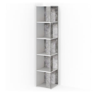 Vicco Scaffale angolare Calcestruzzo 33.3 x 162.2 cm