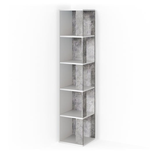 Vicco Scaffale angolare Calcestruzzo 33.3 x 162.2 cm