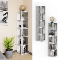 Vicco Scaffale angolare Calcestruzzo 33.3 x 162.2 cm