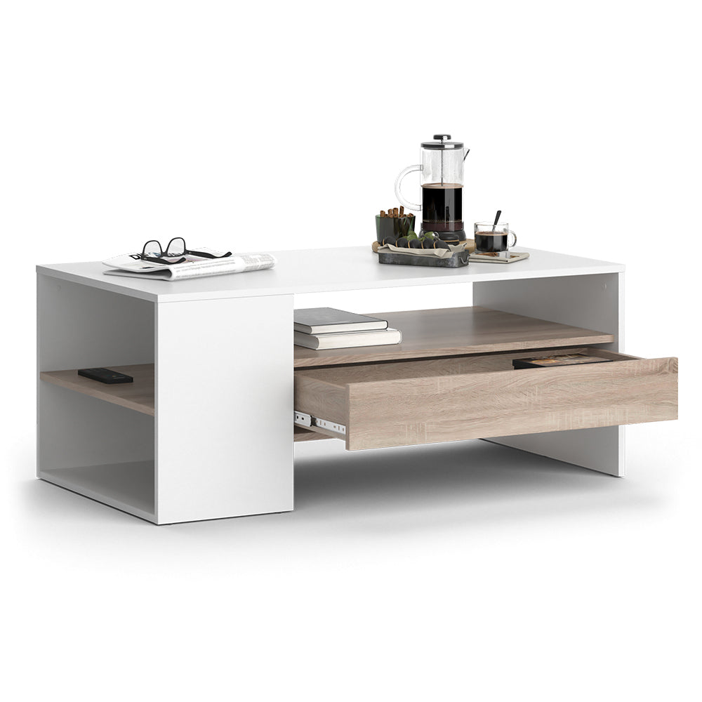 Vicco Tavolino Bianco 110 x 60 cm