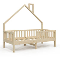 Vitalispa Letto montessori bambini Legno naturale 80x160 cm
