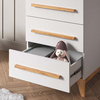 Vitalispa Cassettiera per camera da letto Bianco 53.4 x 88 cm