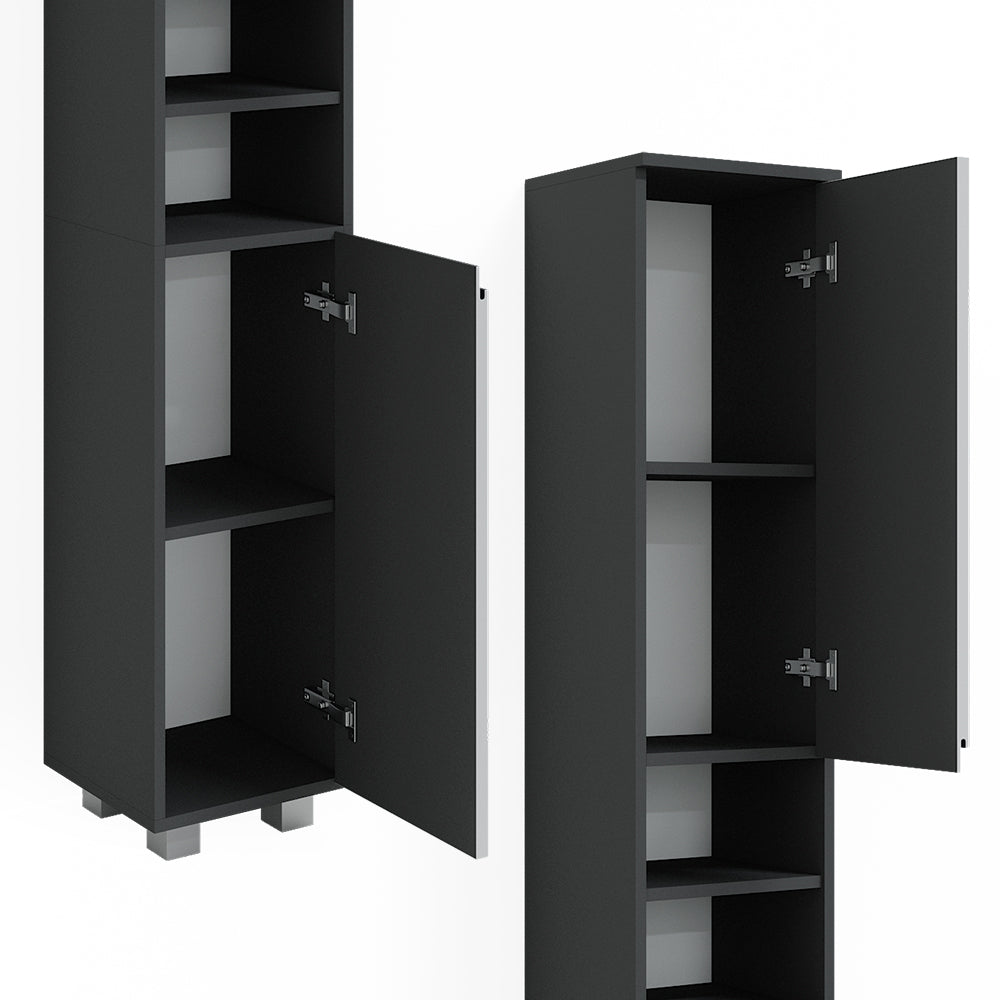 Vicco Mobile bagno alto Bianco 30 x 190 cm