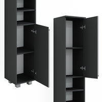 Vicco Mobile bagno alto Bianco 30 x 190 cm