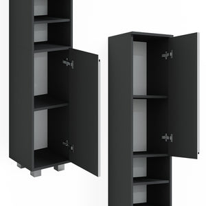 Vicco Mobile bagno alto Bianco 30 x 190 cm