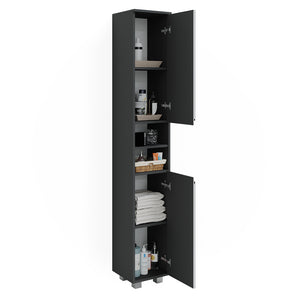 Vicco Mobile bagno alto Bianco 30 x 190 cm